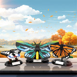 GOBRICKS MOC 140287 Iconic Butterflies