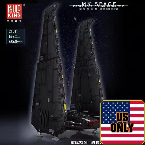 Mould King 21011 UCS Command Shuttle (Upsilon Shuttle) OVP US Warehouse Version