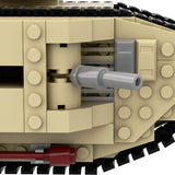 GOBRICKS MOC A1001 Raiders of the Lost Ark tank