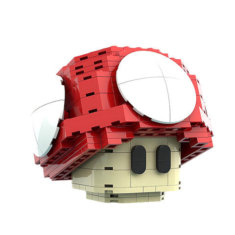 GOBRICKS MOC 165371 Super Mario Power Up Mushroom