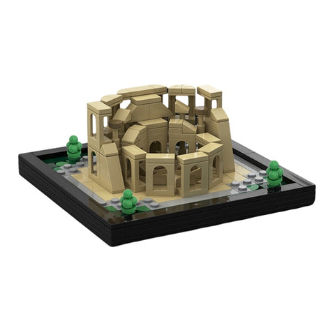 GOBRICKS MOC 160779 Lego Colosseum - Microscale