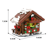 GOBRICKS MOC 130694 Hot Drinks Stands-LEGO CHRISTMAS MOC