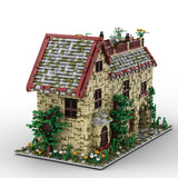 GOBRICKS MOC 135076 A house with an attic