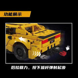 Mould King 15081 Pull Back Bumblebee