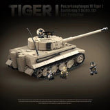 Quan Guan 100233 Tiger I Panzerkampfwagen VI Ausf. E Sd Kfz 181 Tiger Later Production