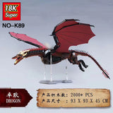 18K K89 / K90 the Game of Thrones Dragons