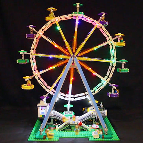 DIY LED Light Up Kit For Ferris Wheel 15012 - Your World of Building Blocks