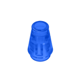 GOBRICKS GDS-606 Cone 1 x 1 without Top Groove - Your World of Building Blocks