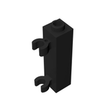 GOBRICKS GDS-738 Brick, Modified 1 x 1 x 3 with 2 Clips Vertical (Undetermined Stud Type) - Your World of Building Blocks