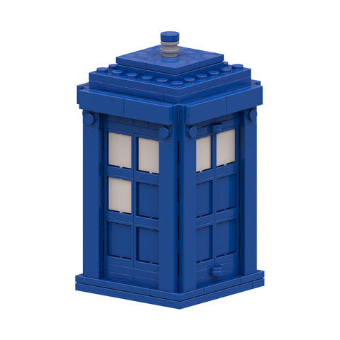 MOC C9095 Doctor Who Phone Booth