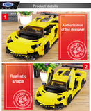 XINGBAO XB-03008 The Yellow Flash Racing Car - Your World of Building Blocks