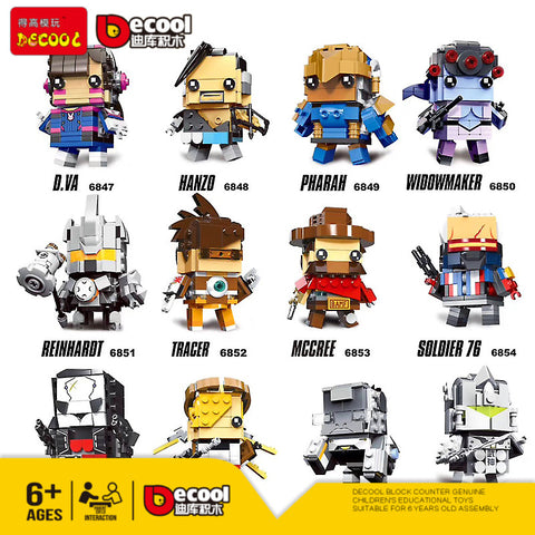 DECOOL 6847-6858 Overwatch Fighers - Your World of Building Blocks