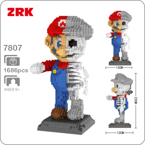 ZRK 7807 Dissection Skeleton - Your World of Building Blocks