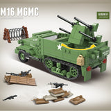 Quan Guan 100104 American M16 Half-Track MGMC