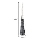 GOBRICKS MOC 109332 Rocket N-1