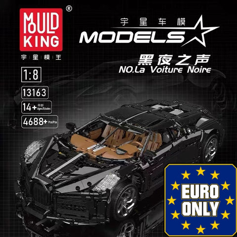 Mould King 13163 Bugatti La Voiture Noire OVP EU Warehouse Version