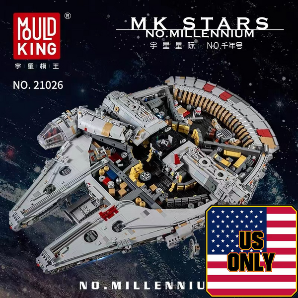MOULD KING 21026 UCS Millennium Falcon Building Model Set