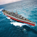 GOBRICKS MOC 31764 Iowa-Class Battleship USS Missouri