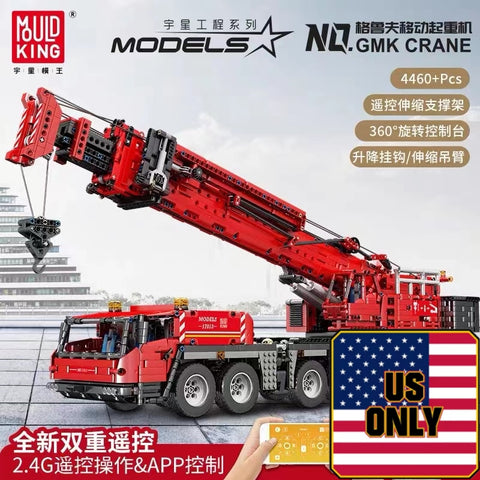 Mould King 17013 Grove GMK Crane OVP US Warehouse Version