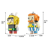 GOBRICKS MOC 16306 Asterix and Obelix Brickheadz