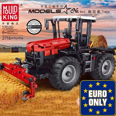 Mould King 17020 RC Tractor Fastrac 4000er series OVP EU Warehouse Version
