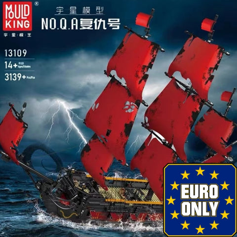 Mould King 13109 Pirates Of The Caribbean Q.A Revenger OVP EU Warehouse Version
