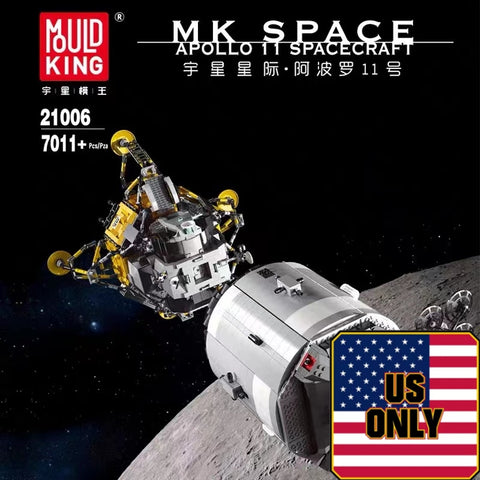 Mould King 21006 Apollo Spacecraft OVP US Warehouse Version