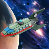 GOBRICKS MOC 82707 Planet Express Ship