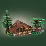 GOBRICKS MOC 143807 Forest Cabin