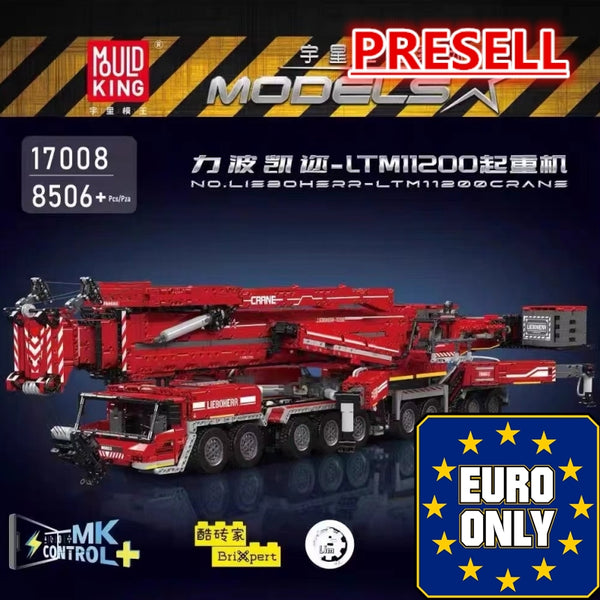 Mould King 17008 RC Liebherr LTM 11200 OVP EU Warehouse Version