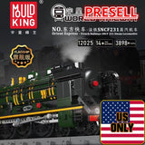 Mould King 12025 Orient Express-French Railways SNCF 231 Steam Locomotive OVP US Warehouse Version