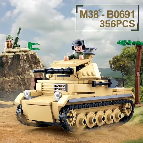SLUBAN M38-B0691N World War II Reborn: Panzer II