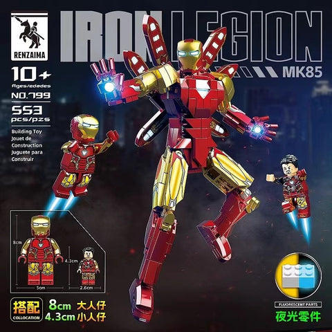 Quan Guan 799 Iron Man Mecha MK85