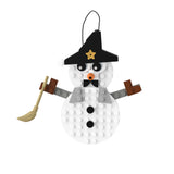 GOBRICKS MOC A0076Y02 Christmas pendant - snowman A