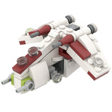 GOBRICKS MOC 42164 Micro Republic Gunship