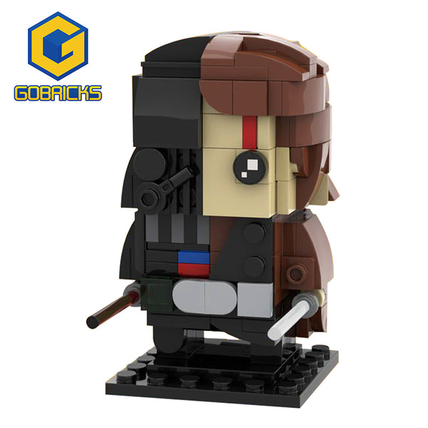 GOBRICKS MOC 40622 Vader / Anakin Skywalker Brickheadz