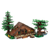 GOBRICKS MOC 143807 Forest Cabin