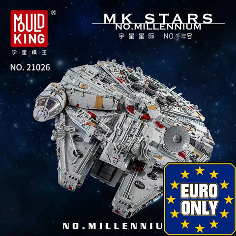 Mould King 21026 Millennium Falcon ROTJ (Mark II) OVP EU Warehouse Version