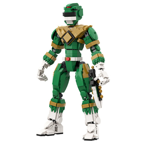 GOBRICKS MOC A1037 Green Ranger - Power Rangers
