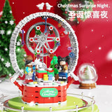 Small Angle JD010 Christmas Rotating Ferris Wheel