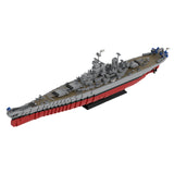 GOBRICKS MOC 31764 Iowa-Class Battleship USS Missouri
