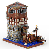 GOBRICKS MOC 126224 Medieval lighthouse