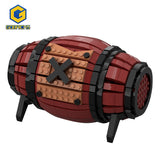 GOBRICKS MOC 70542 Gunpowder Barrel