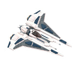 GOBRICKS MOC 143184 The Mandalorian Starfighter Kom'k Class Fighter
