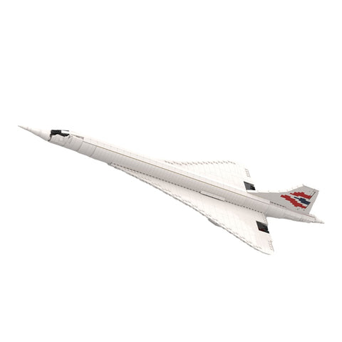 GOBRICKS MOC 100783 Concorde