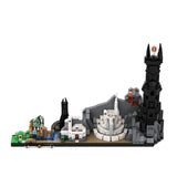 GOBRICKS MOC A0998 The Lord of the Rings Skylines