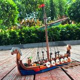 GOBRICKS MOC 58275 Viking Longship