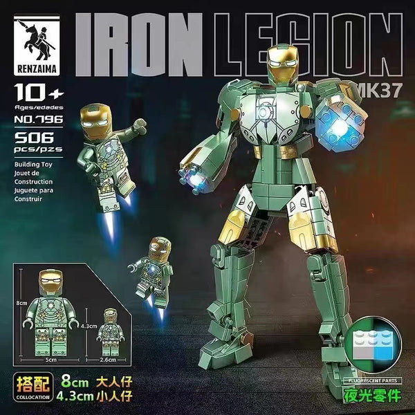 lego iron man mark 37