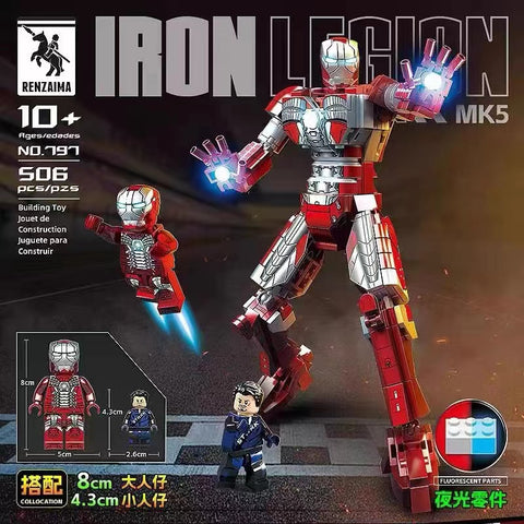 Quan Guan 797 Iron Man Mecha MK5