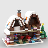 GOBRICKS MOC 113279 Mini 10267 Gingerbread House
